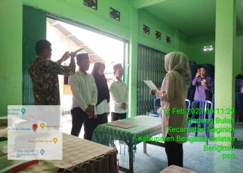 PELANTIKAN PANTARLIH PEMILU 2024 DI DESA SUKARAJA