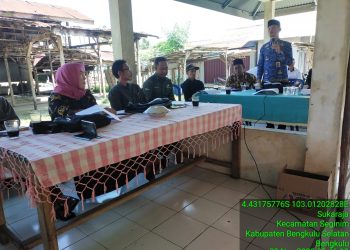 VERIFIKASI DAN VALIDASI DATA DTKS DESA SUKARAJA KECAMATAN SEGINIM