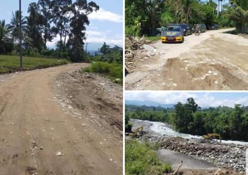 Sempat Terputus, Jalan Lintas Seginim-Kedurang Sudah Bisa Dilalui