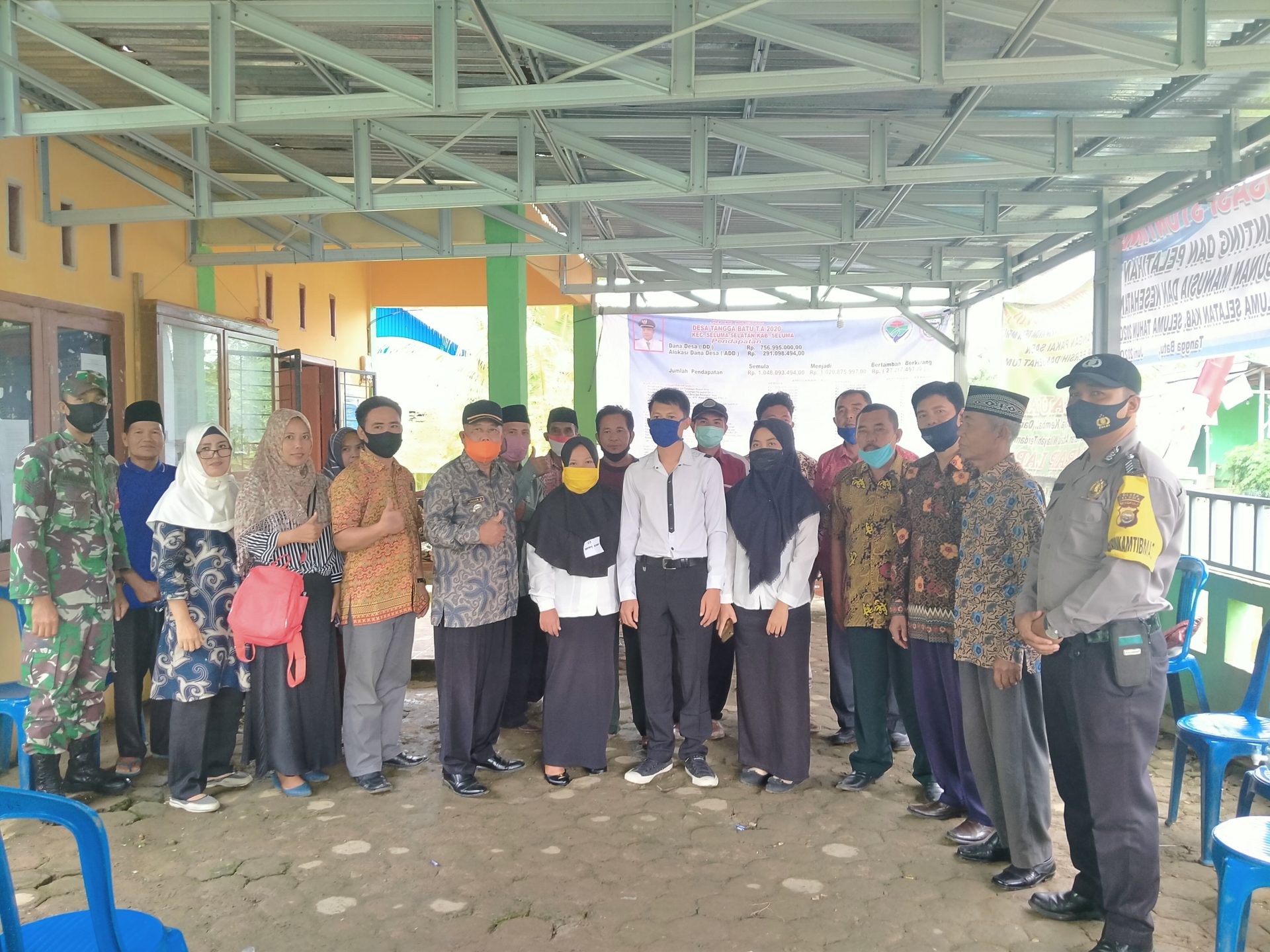 PEMERINTAH DESA TANGGA BATU KECAMATAN SELUMA SELATAN MENGADAKAN TES SELEKSI PERANGKAT DESA