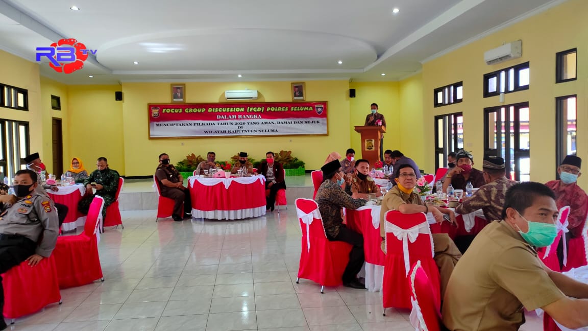 Jelang Pilkada, Polres Seluma Gelar Focus Group Discussion